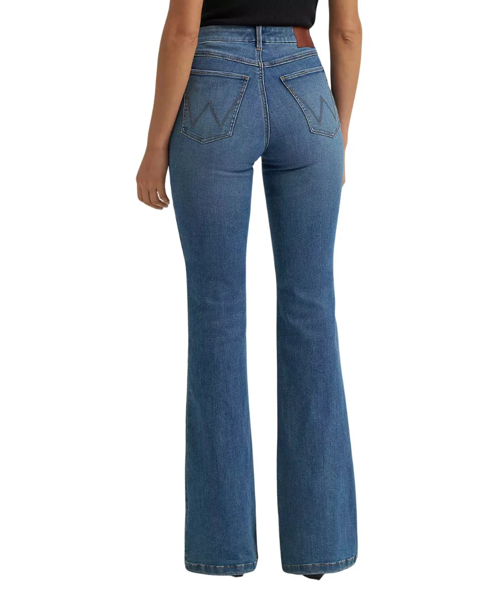 Wrangler Women's Bespoke High Rise Flare Jean - Image 2