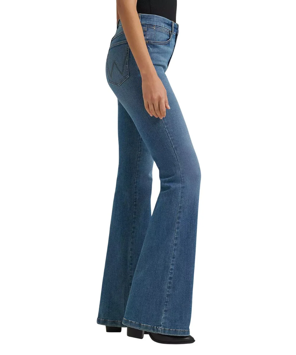 Wrangler Women's Bespoke High Rise Flare Jean - Image 3