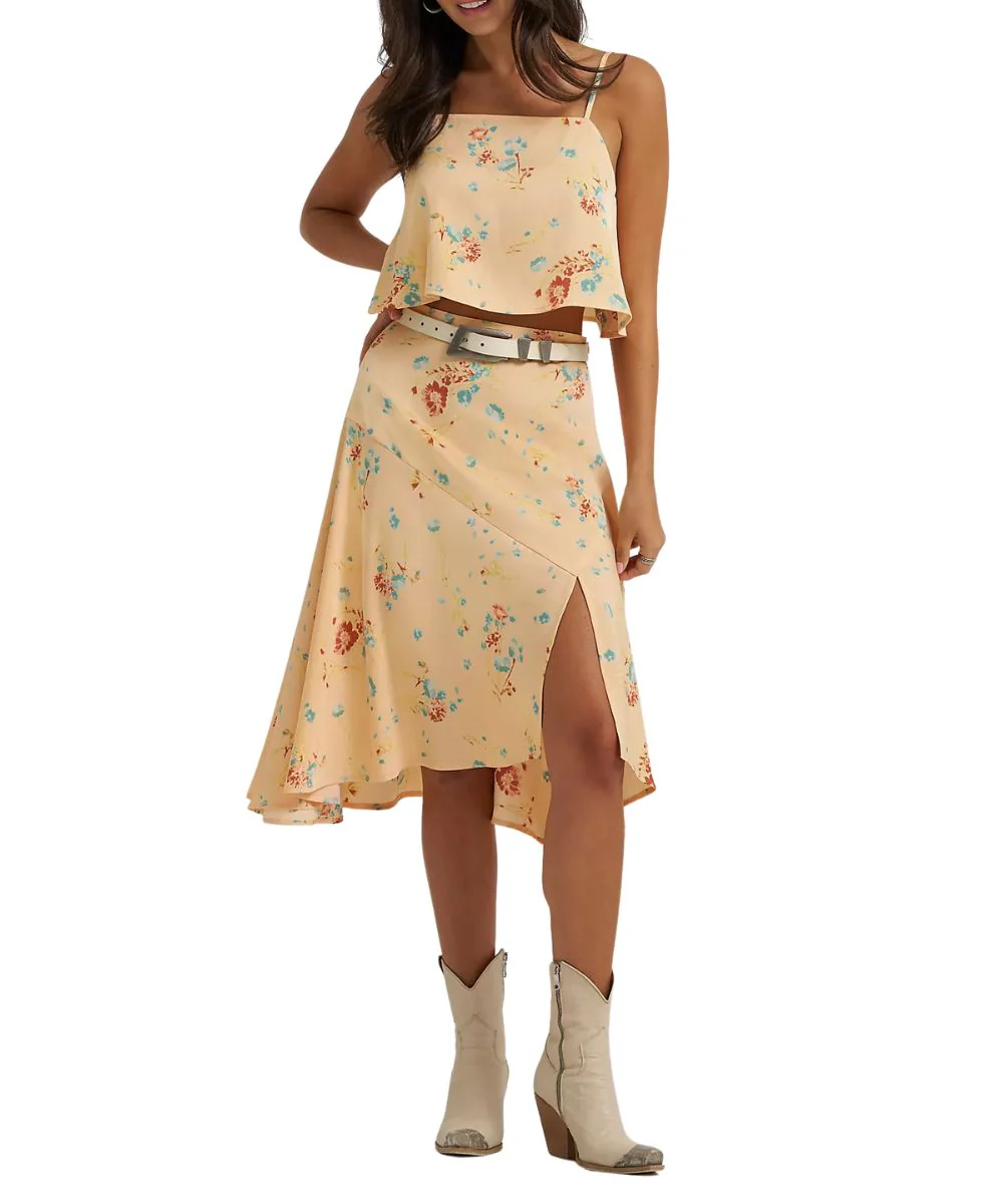 Wrangler Women's Flowy Midi Skirt - Image 5
