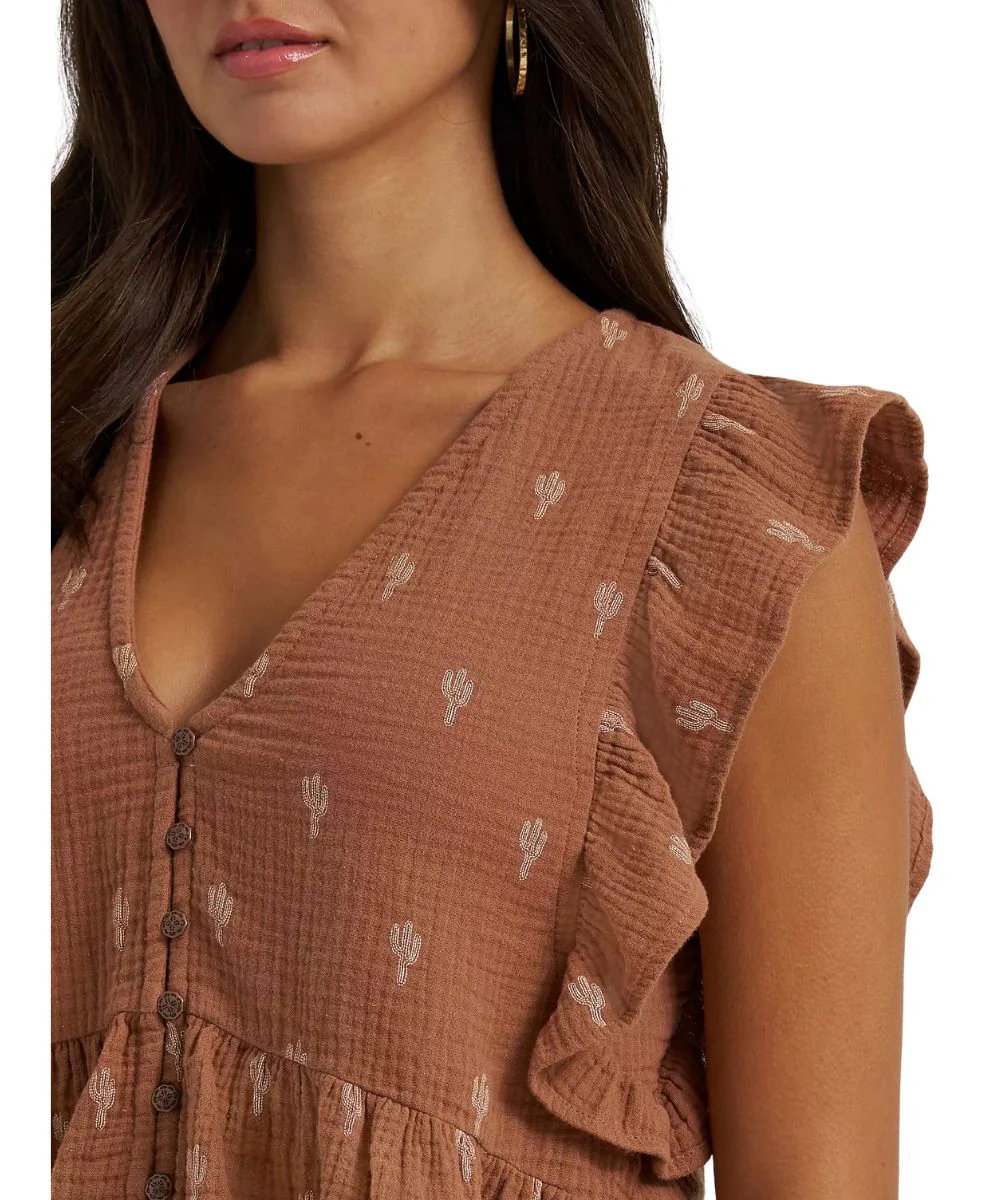 Wrangler Women's Gauzy Blouse - Image 3