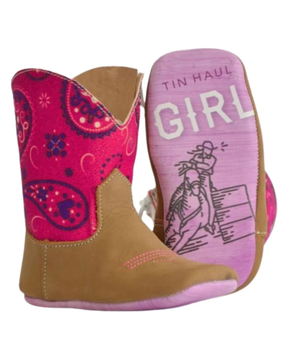 Tin Haul Infant Girls' Mini Cowgirl Boot - Image 2