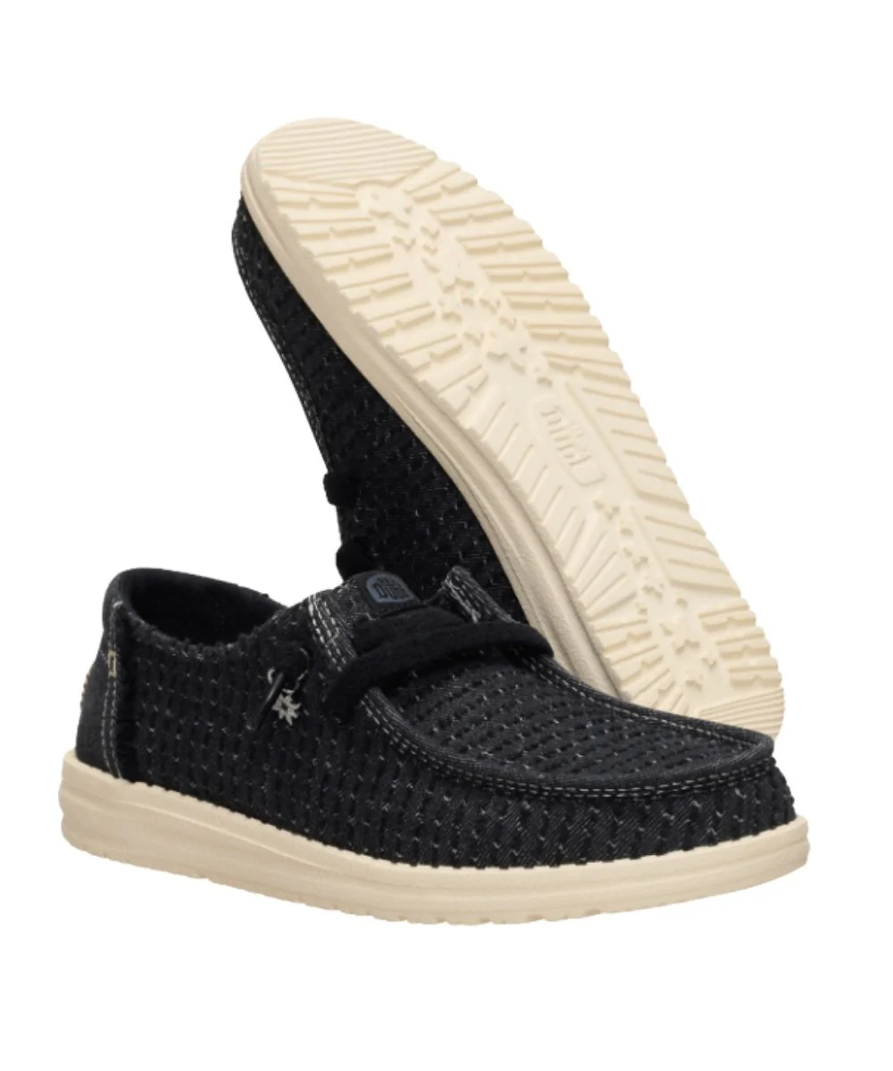 Hey Dude Women's Wendy Frayed Canvas Shoe - Image 4