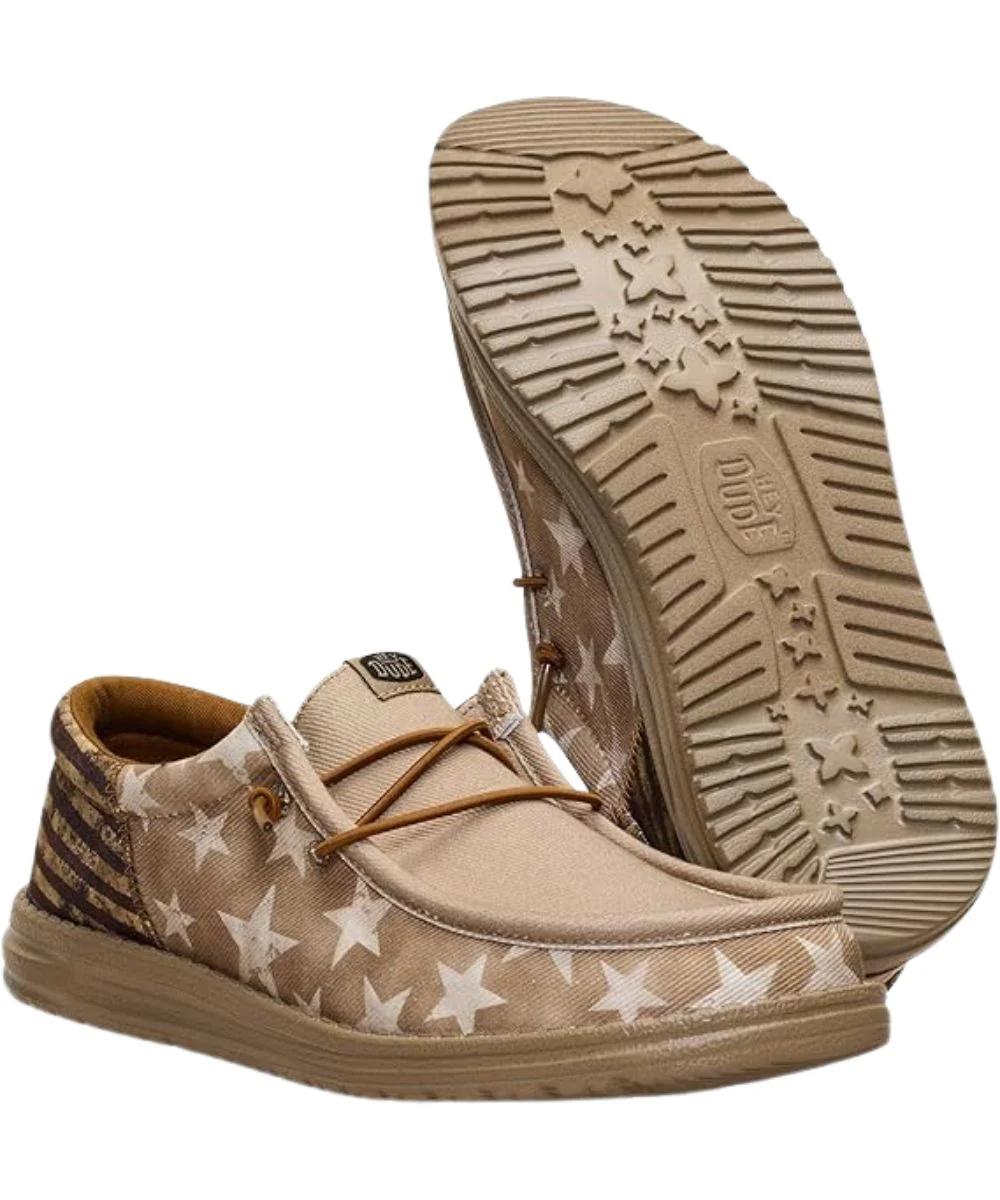 Hey Dude Men's Patriot Wally Funk Shoe - Image 4
