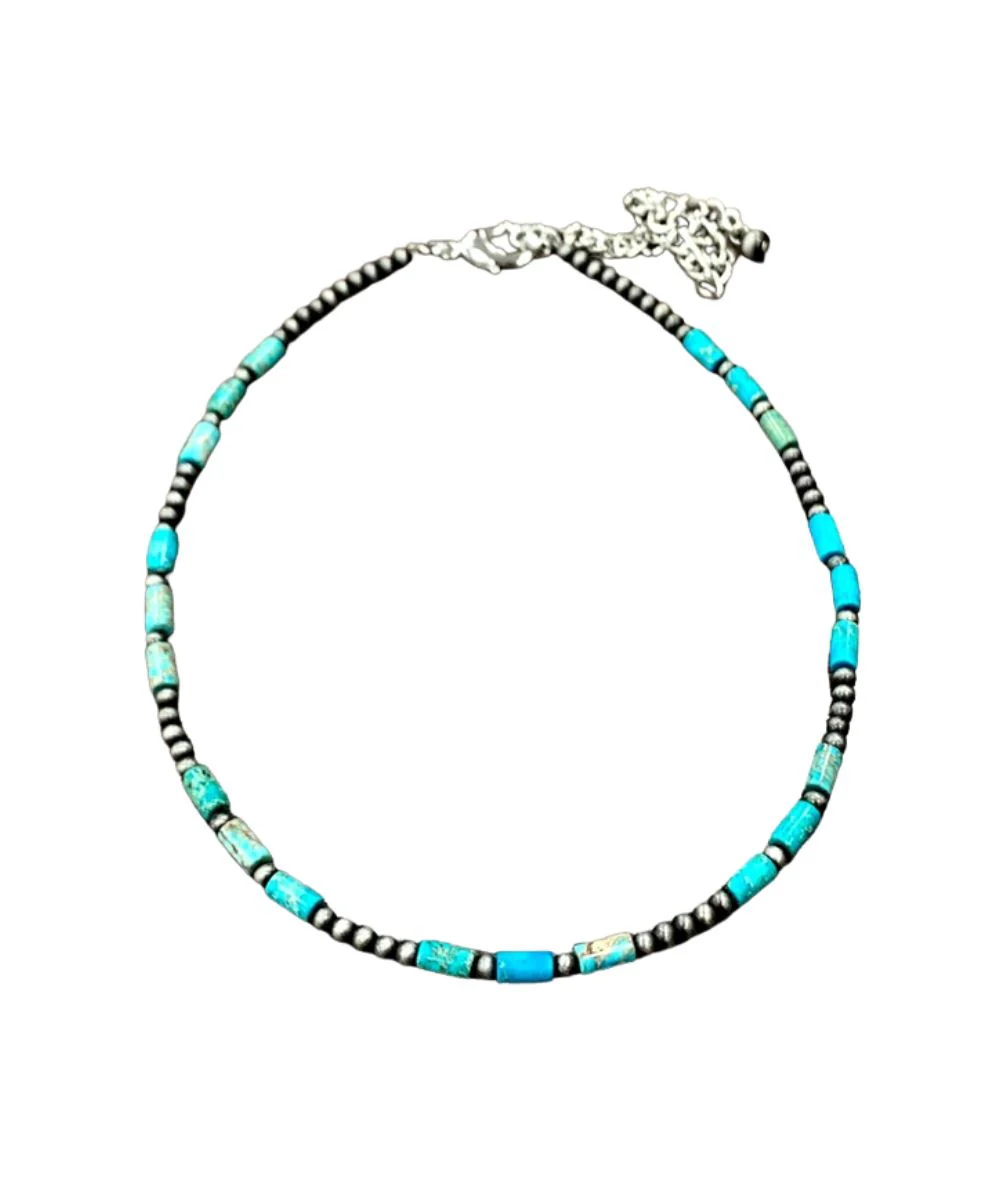 Isac Trading Women's Navajo Gemstone Necklace - Image 2