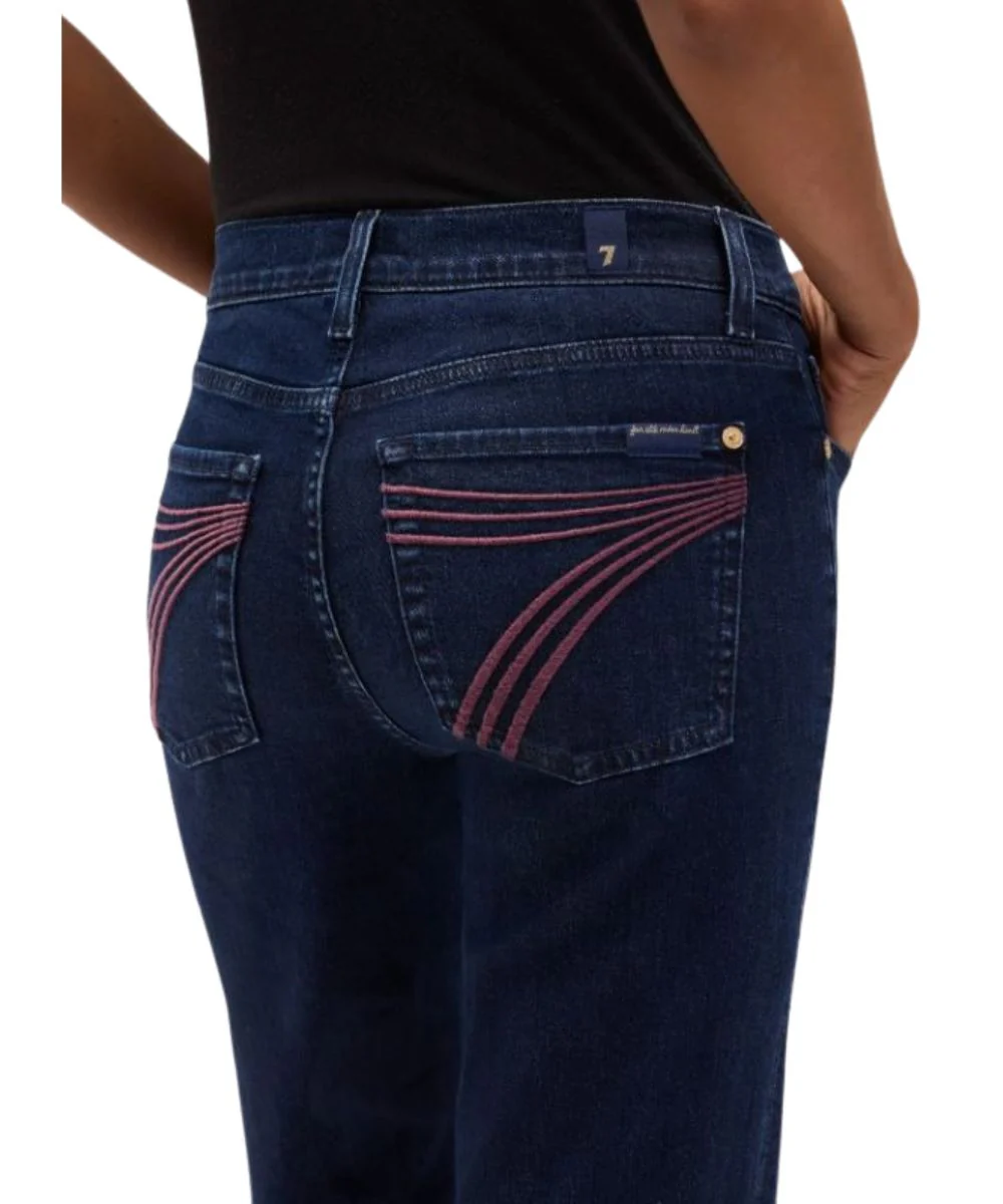 7 For All Mankind Women's Classical Dojo Trouser Jean - Image 4