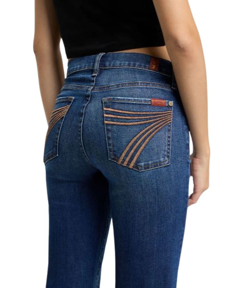 7 For All Mankind Women's Loom Dojo Trouser Jean - Image 3