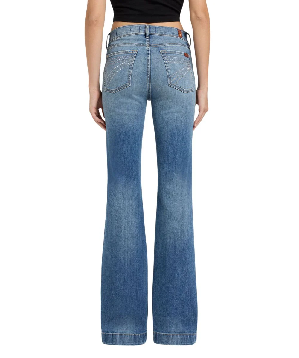 7 For All Mankind Women's Faded Echo Dojo Trouser Jean - Image 2