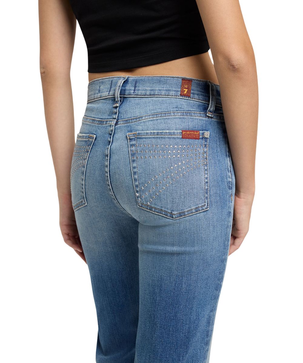 7 For All Mankind Women's Faded Echo Dojo Trouser Jean - Image 3
