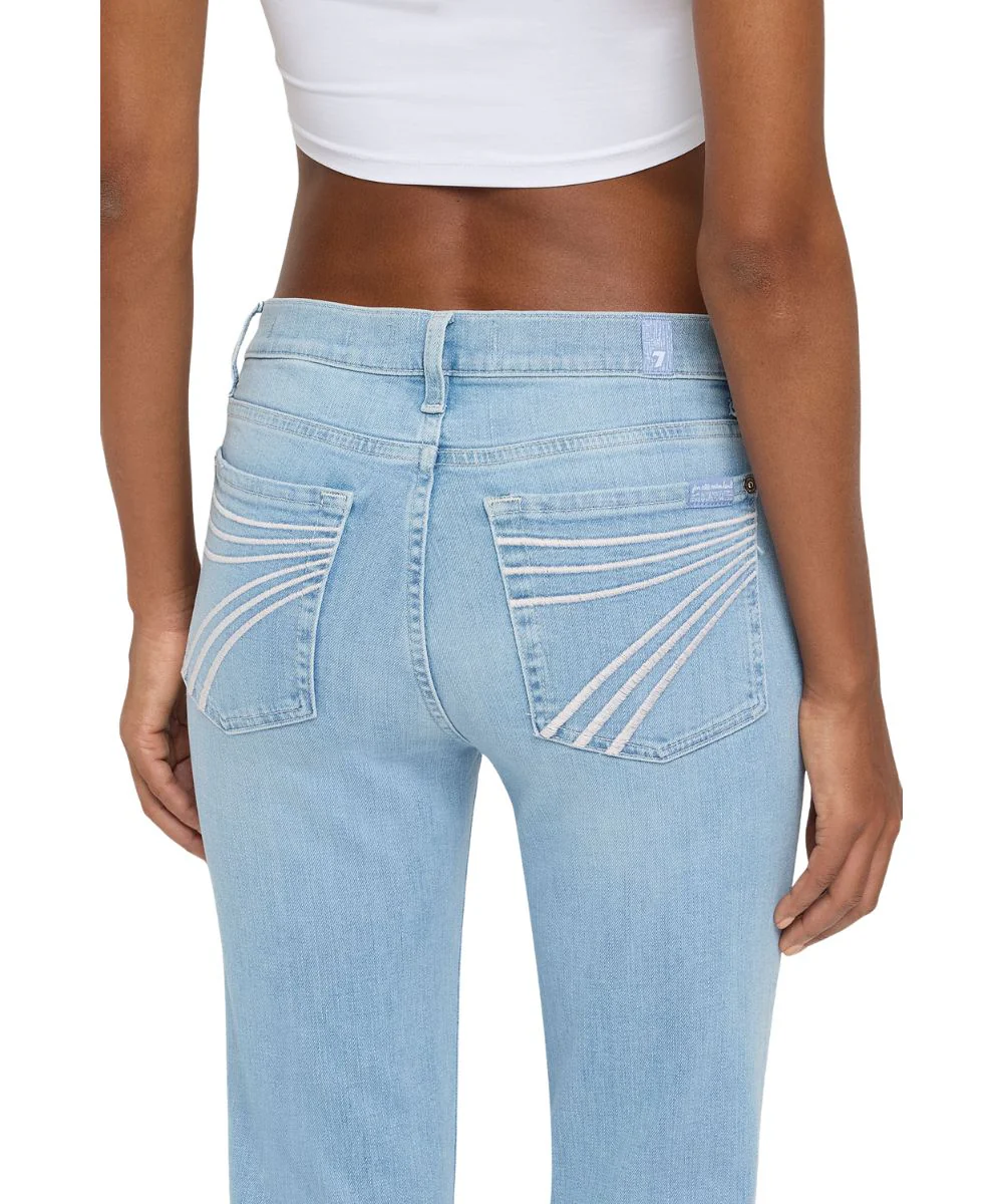7 For All Mankind Women's Dojo Flare Jean - Image 3