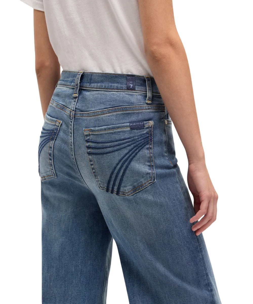 7 For All Mankind Women's Jo Wide Leg Jean - Image 3