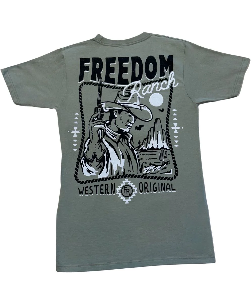 Freedom Ranch Men's Gun Zone Tee - Image 3