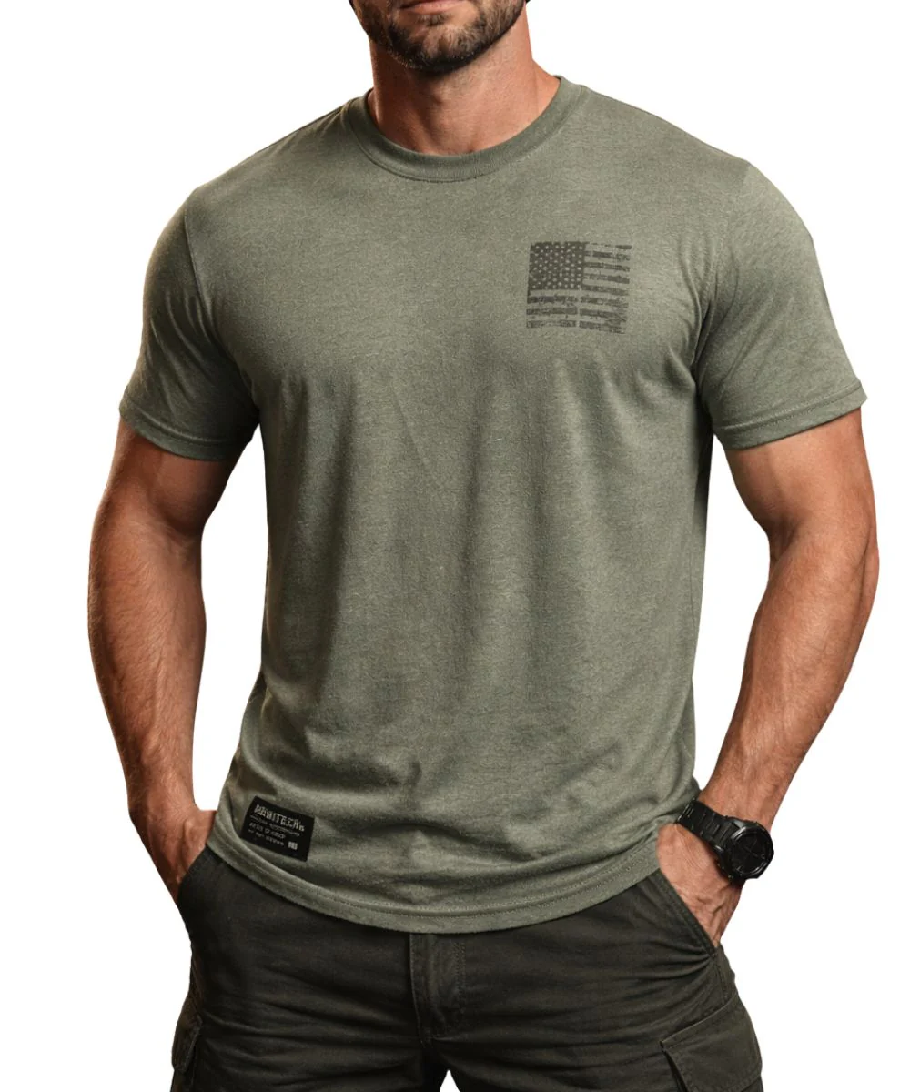 Howitzer Men's Pledge Flag Tee - Image 2