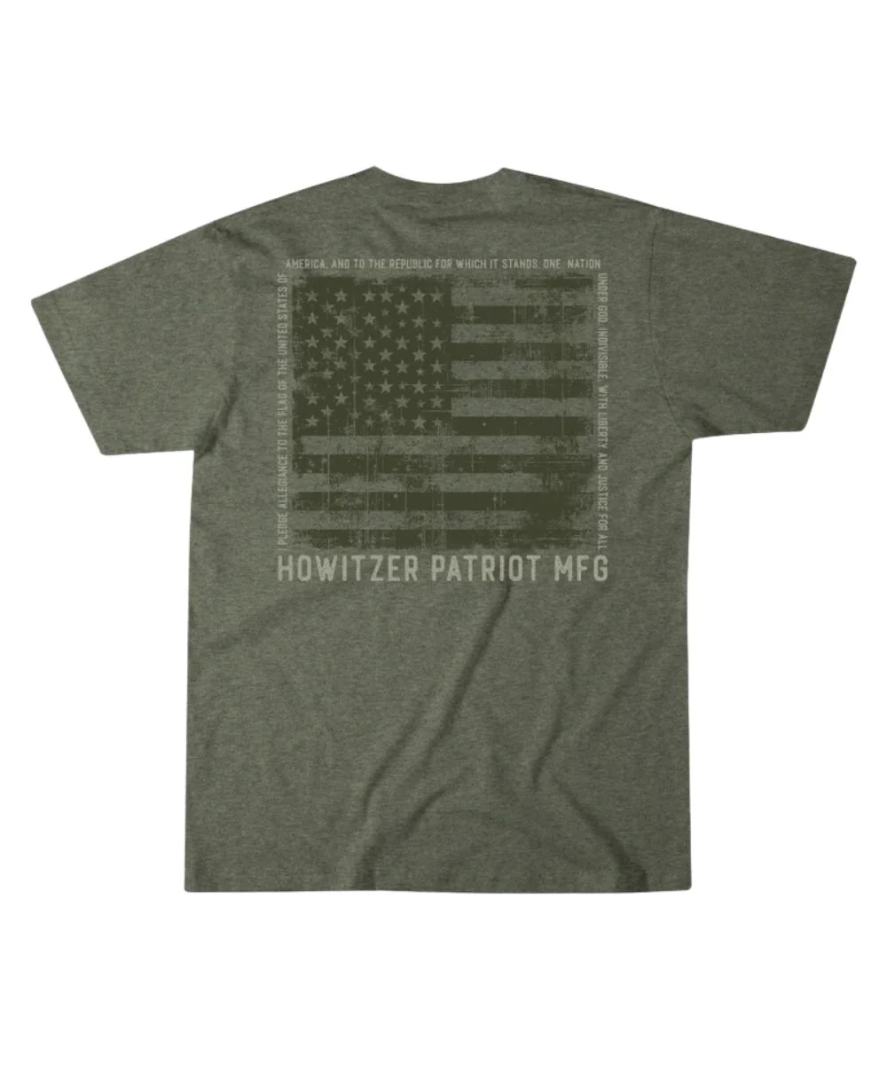 Howitzer Men's Pledge Flag Tee - Image 3