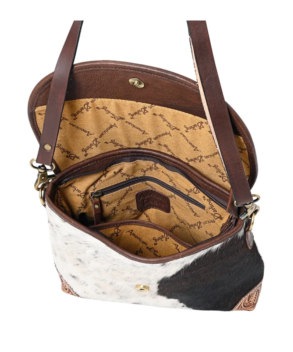 American Darling Women's Cowhide Messenger Bag - Image 3
