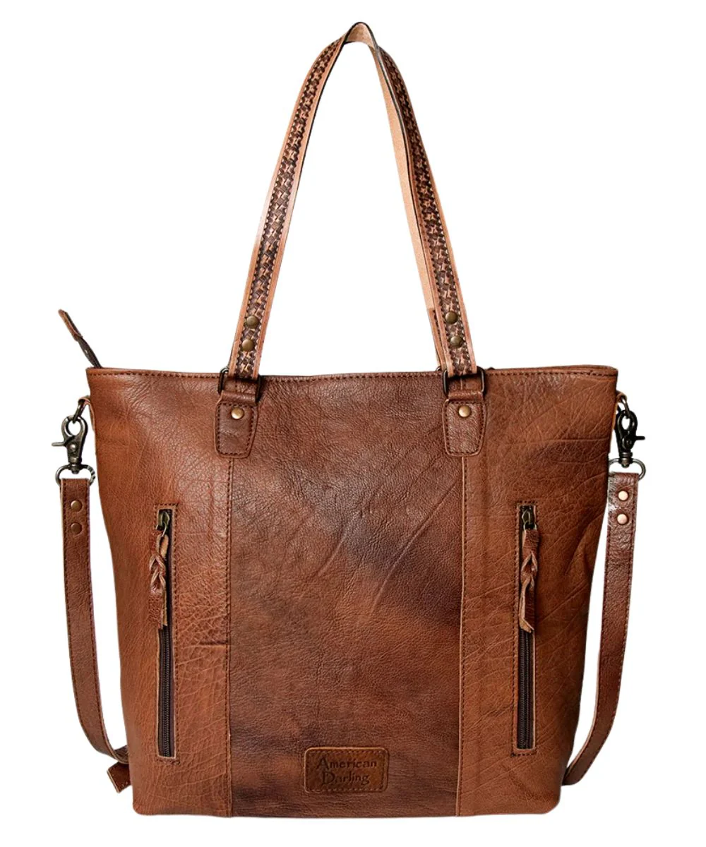American Darling Women's Cowhide Tote Bag - Image 2