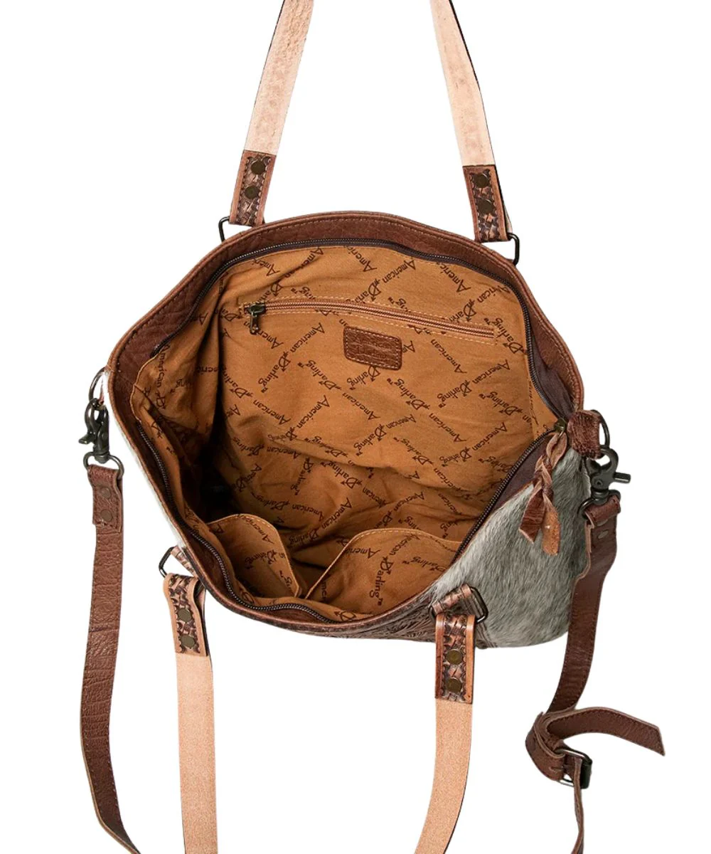American Darling Women's Cowhide Tote Bag - Image 3