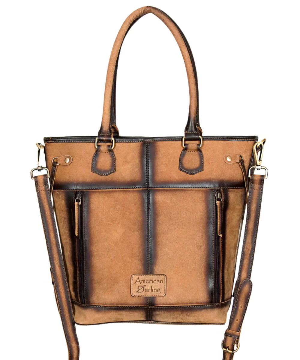 American Darling Women's Cowhide Tote - Image 2