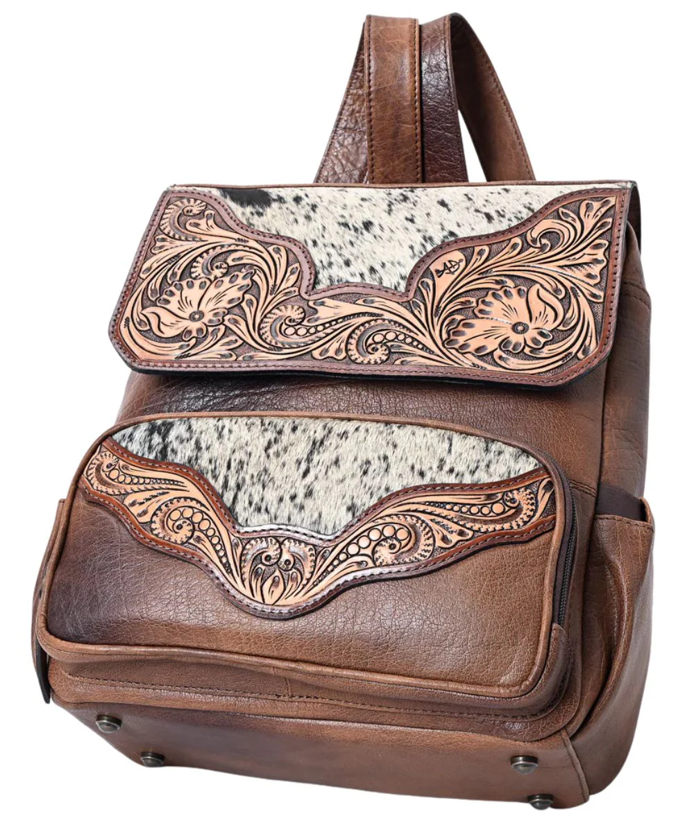 American Darling Women's Leather Backpack - Image 7