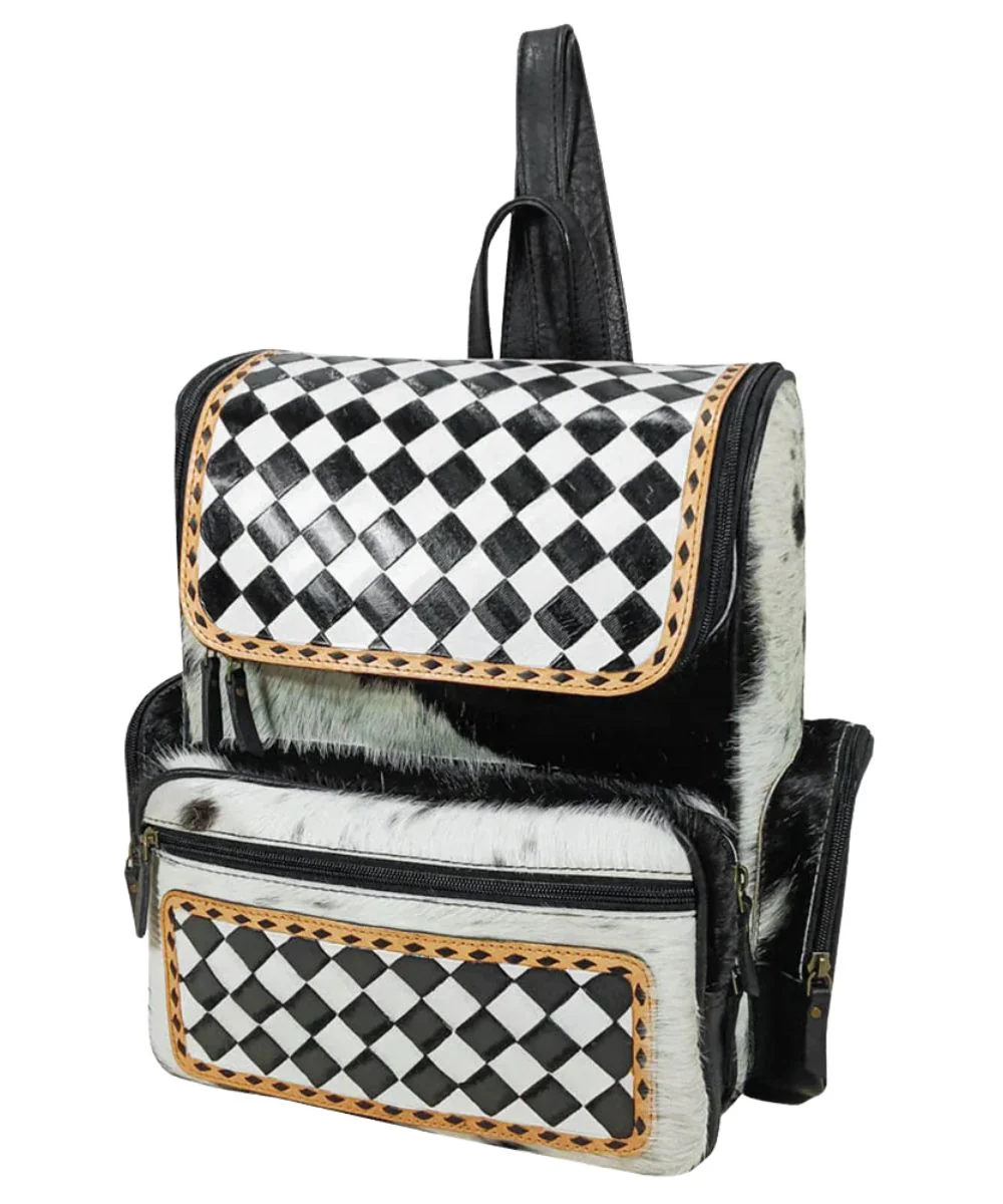 American Darling Women's Checkered Backpack - Image 2