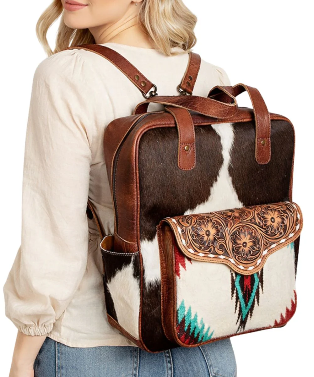 American Darling Women's Cowhide Backpack - Image 6