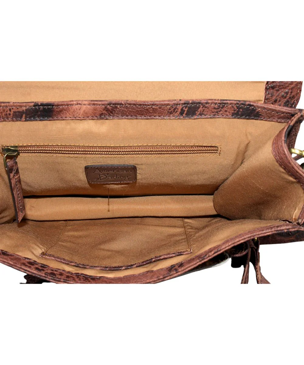 American Darling Women's Cowhide Crossbody Bag - Image 4
