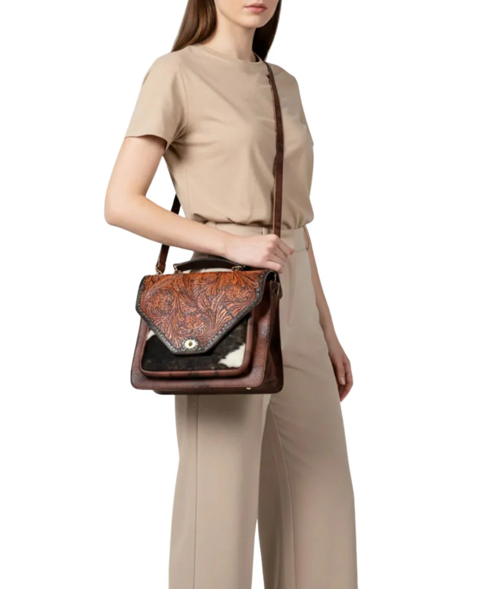 American Darling Women's Cowhide Crossbody Bag - Image 5