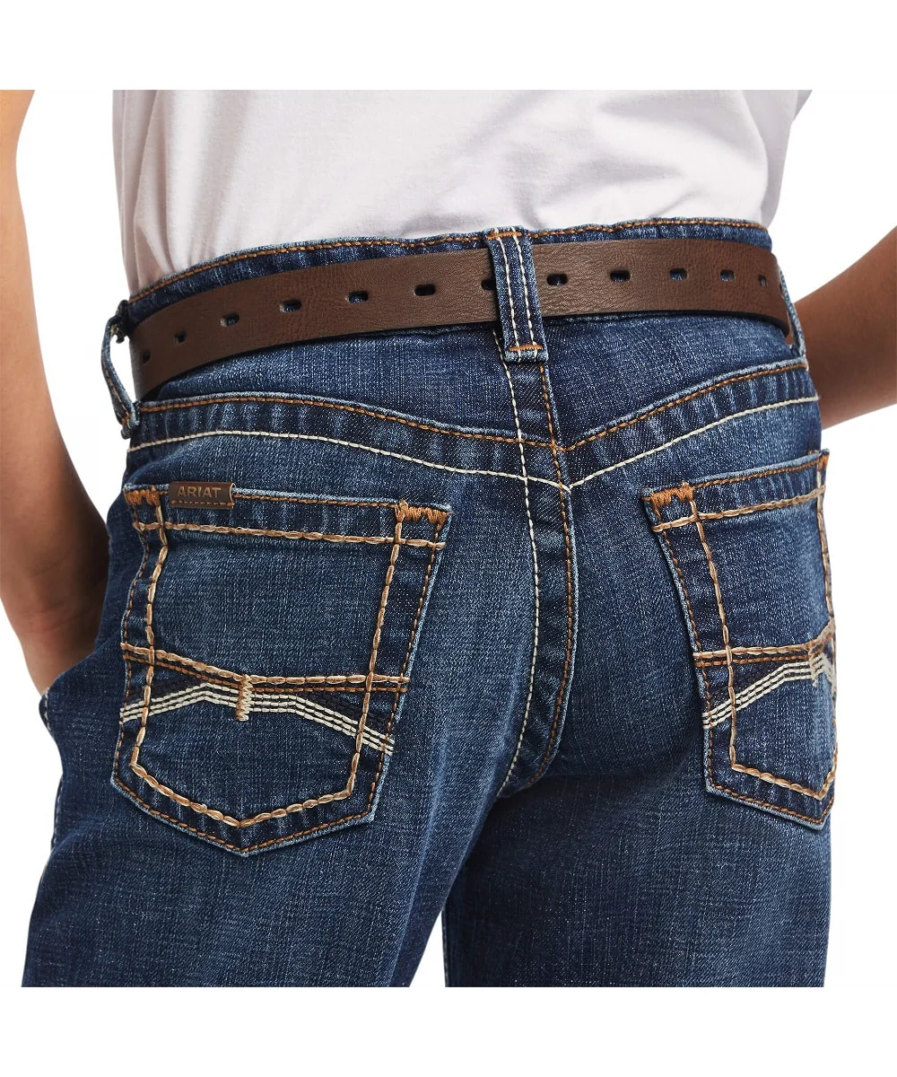 Ariat Boys' B4 Ramos Boot Cut Jean - Image 3
