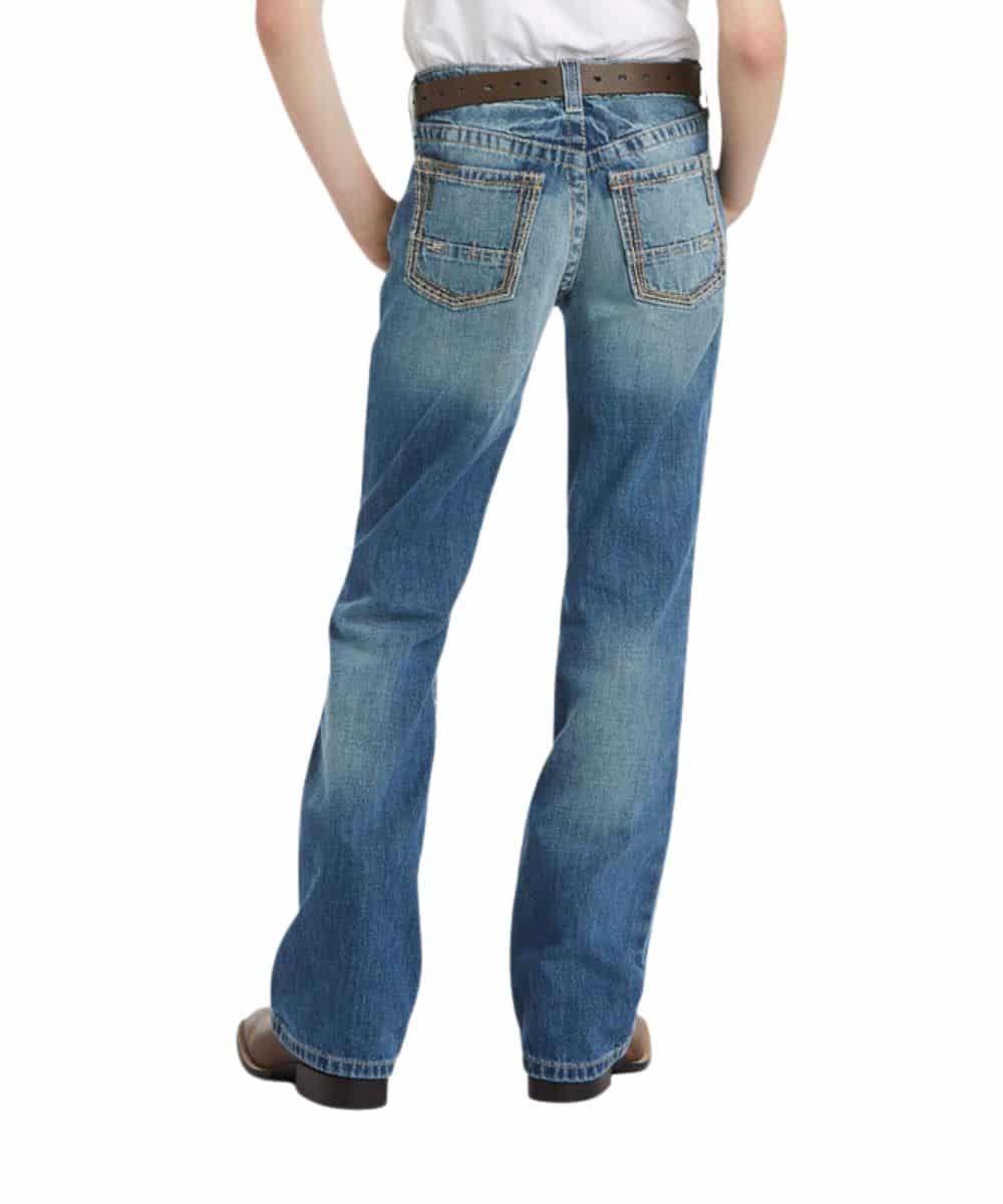 Ariat Boys' B4 Relaxed Boot Cut Jean - Image 2