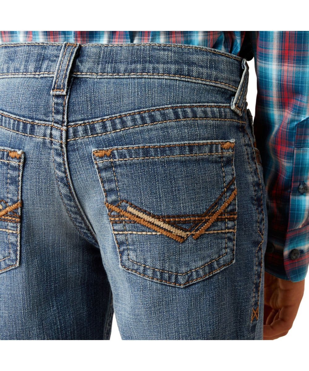 Ariat Boys' B5 Slim Bennett Jean - Image 4