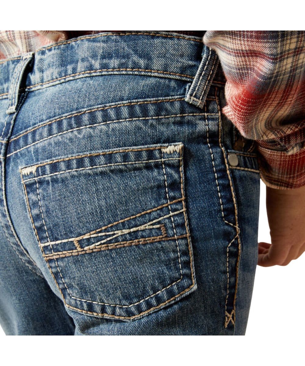 Ariat Boys' B5 Slim Lucas Straight Jean - Image 4