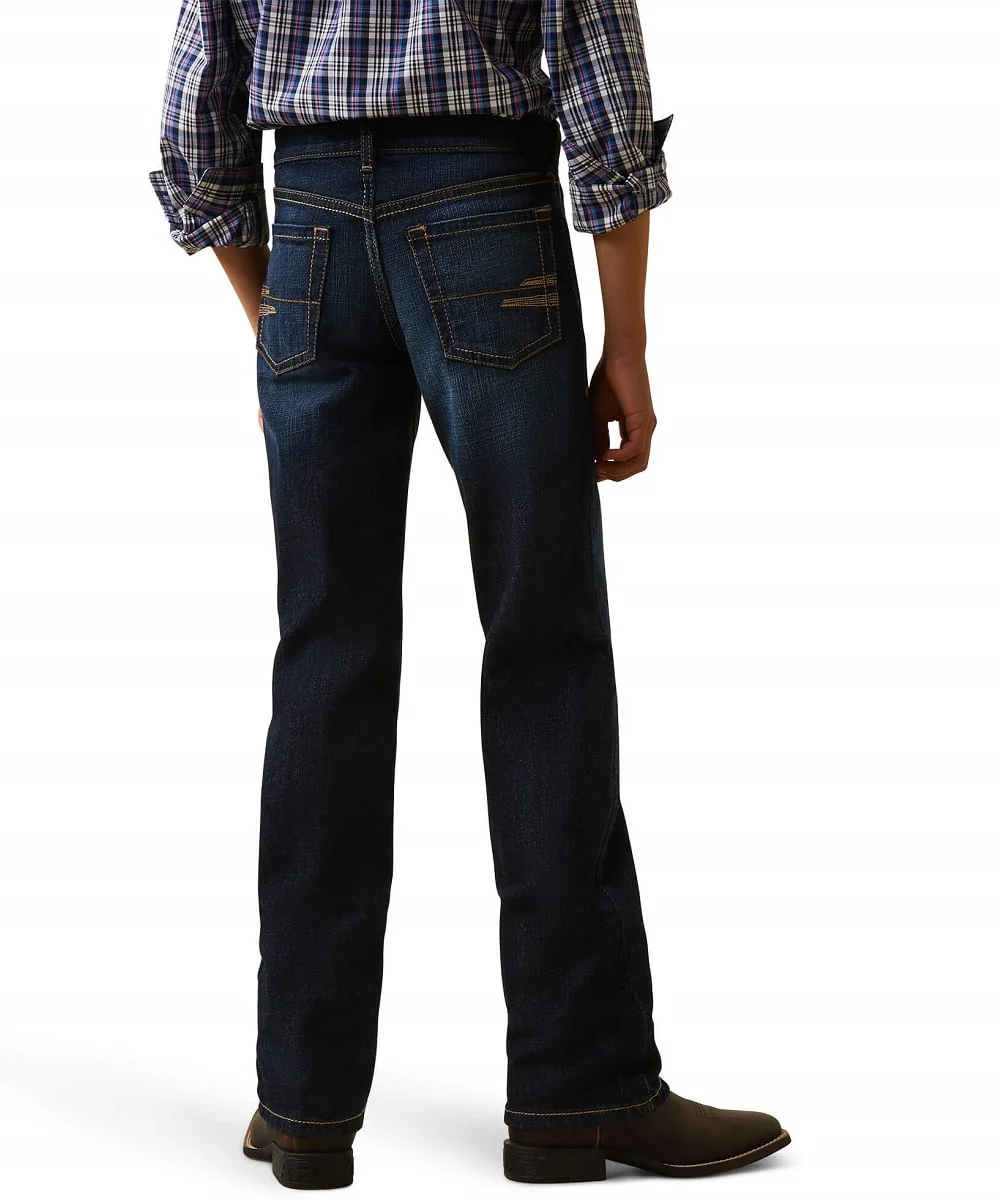 Ariat Boys' B5 Trevor Slim Straight Jean - Image 2
