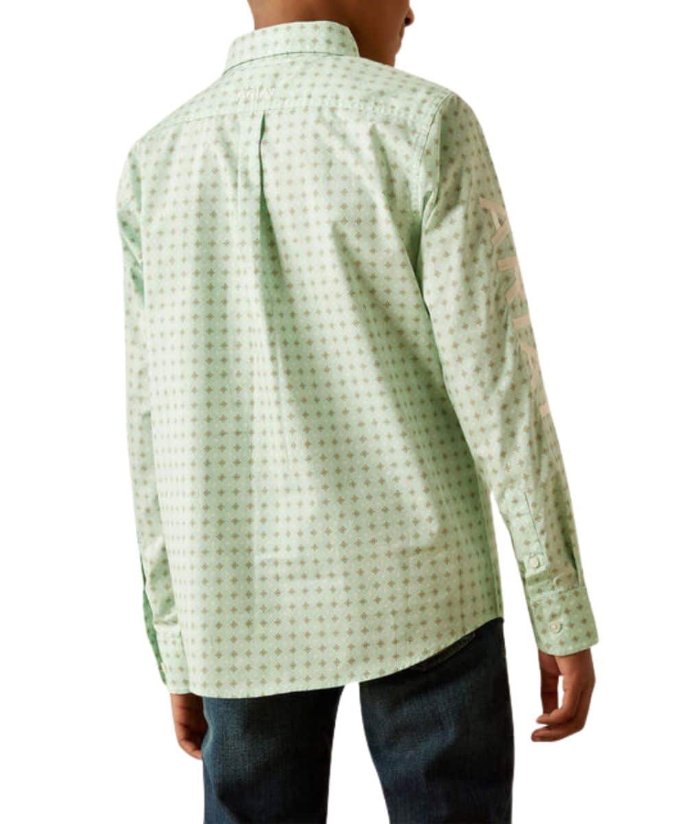 Ariat Boys' Team Pierson Button Down Shirt - Image 2