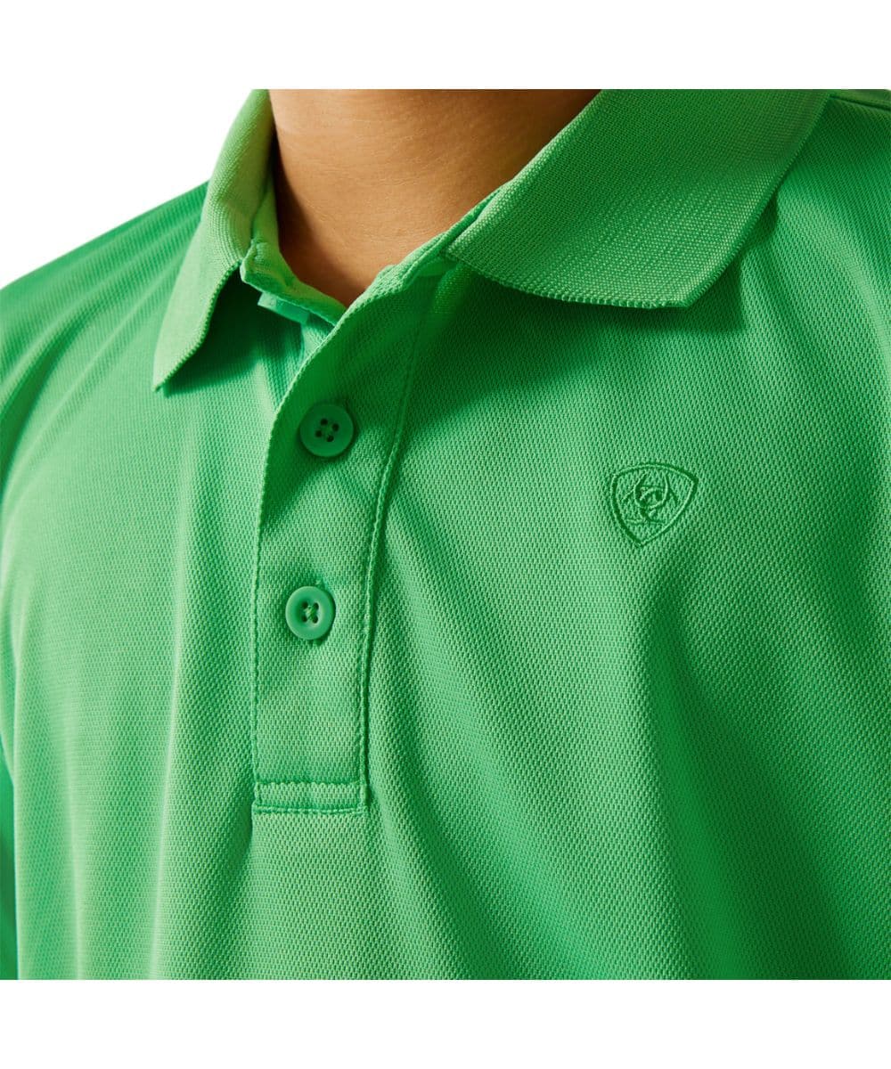 Ariat Boys' Tek Polo Shirt - Image 3