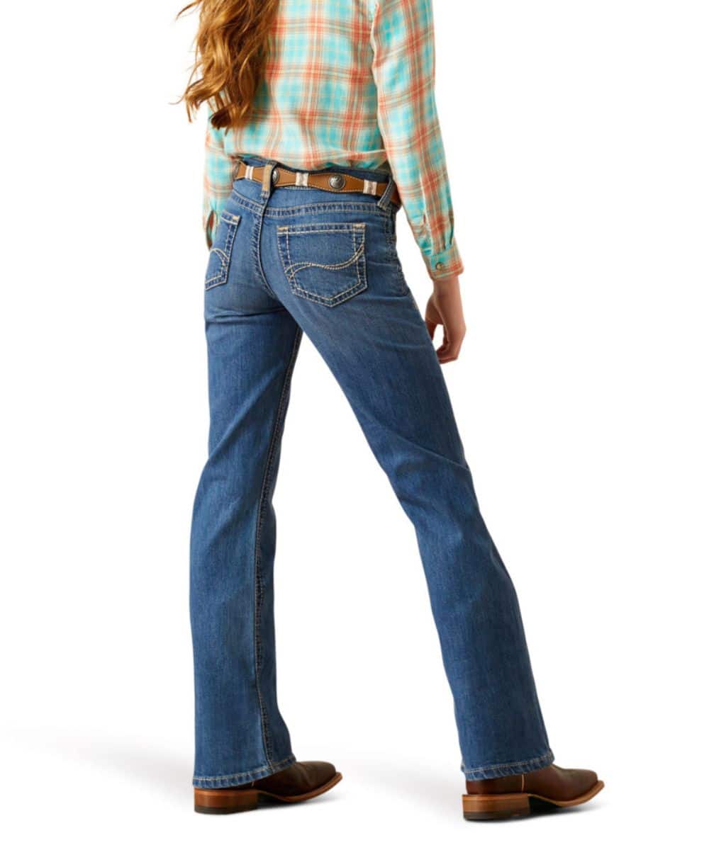 Ariat Girls' Lilla Boot Cut Jean - Image 2