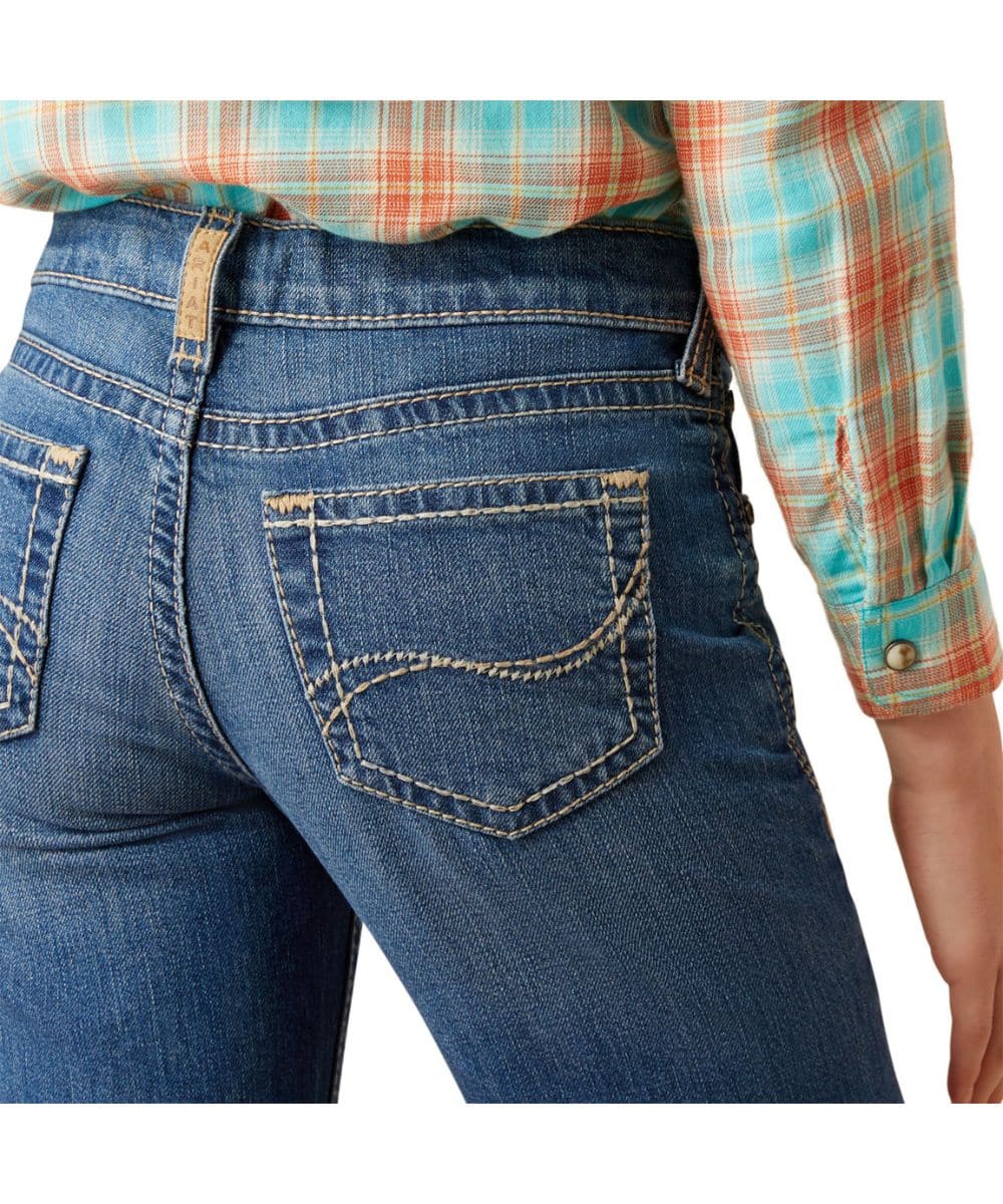 Ariat Girls' Lilla Boot Cut Jean - Image 3