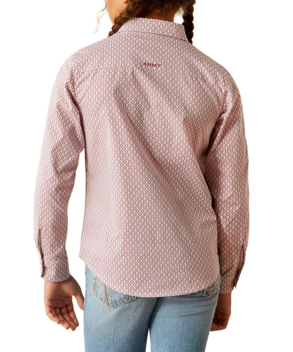 Ariat Girls' Team Kirby Button Down Shirt - Image 2
