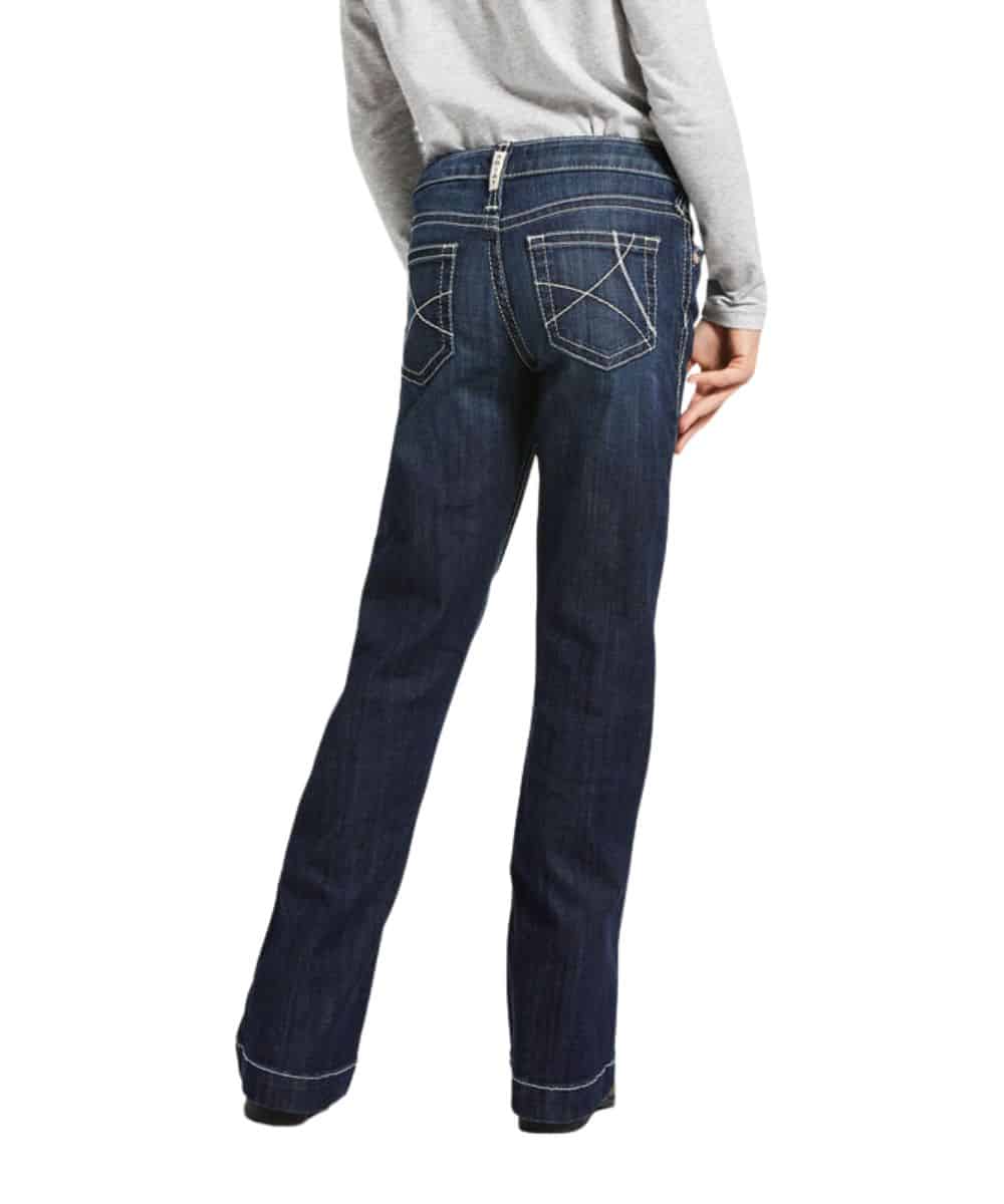 Ariat Girls' Ella Wide Leg Trouser Jean - Image 2