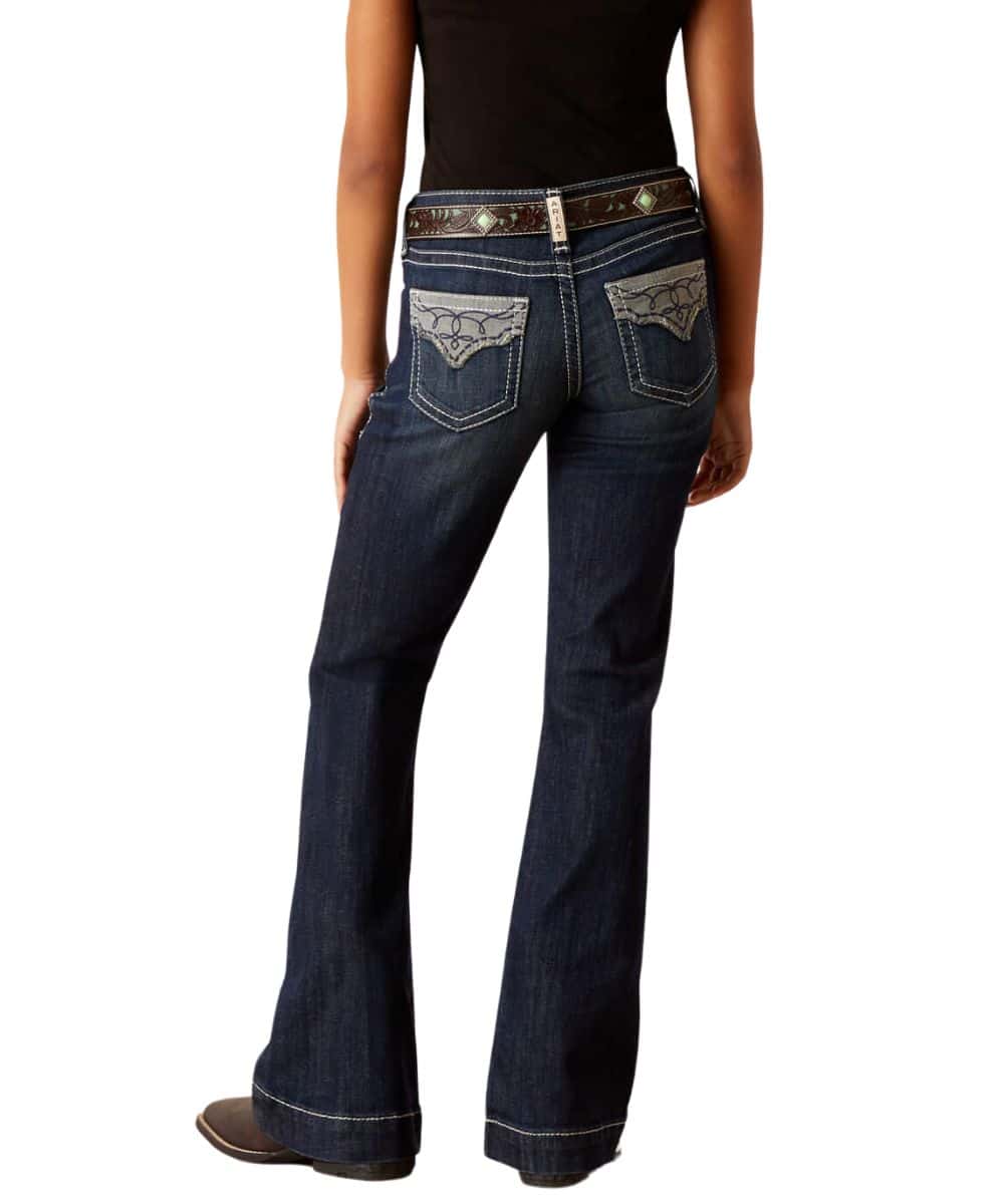 Ariat Girls' Tyra Trouser Jean - Image 2