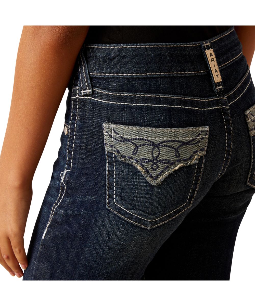 Ariat Girls' Tyra Trouser Jean - Image 3