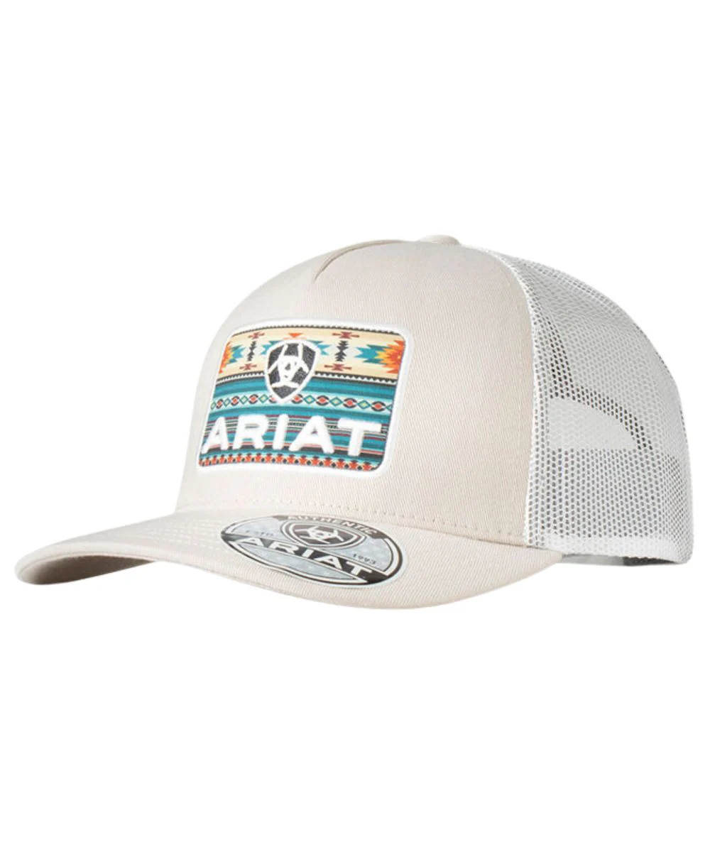 M&F Western Men's Ariat Southwest Patch Cap