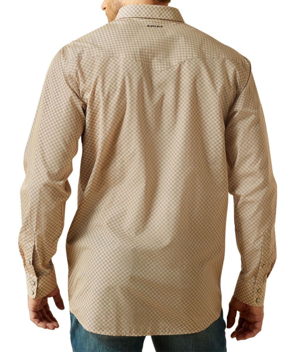 Ariat Men's Eddie Fitted Snap Shirt - Image 2