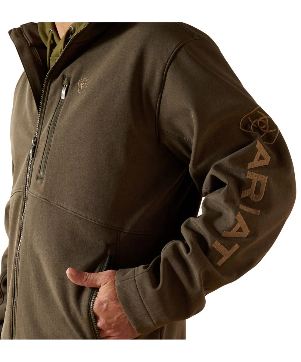 Ariat Men's Logo Softshell Jacket - Image 3