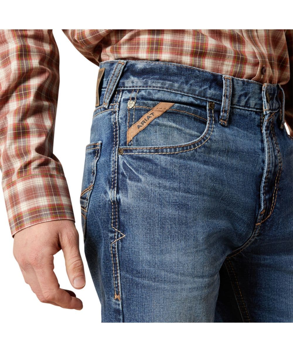 Ariat Men's M7 Slim Rebel Straight Leg Jean - Image 3