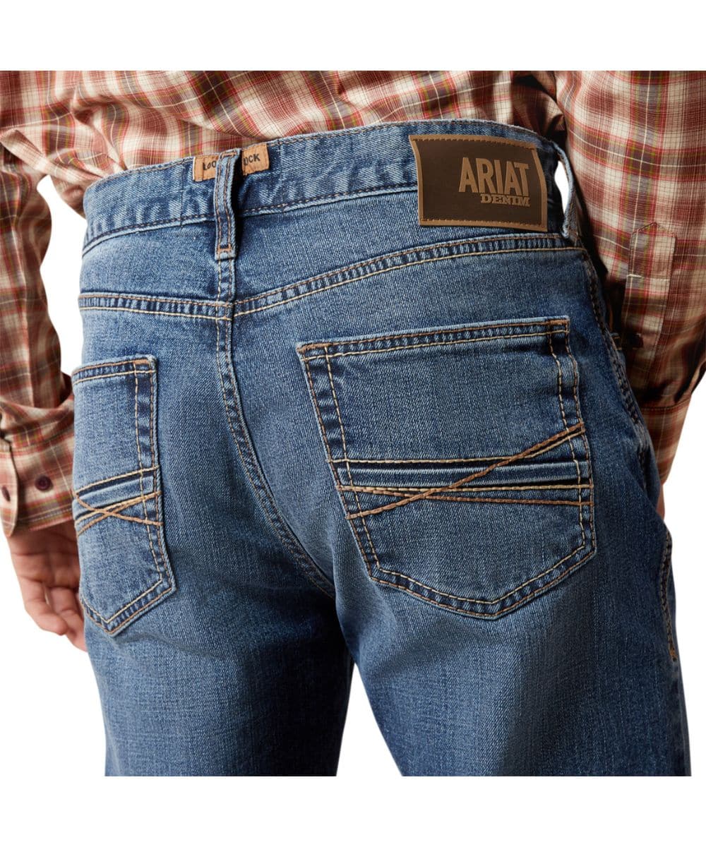Ariat Men's M7 Slim Rebel Straight Leg Jean - Image 4