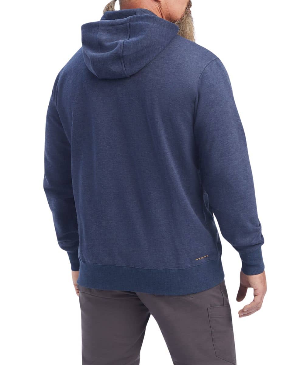 Ariat Men's Rebar 1/4 Zip Hoodie - Image 2