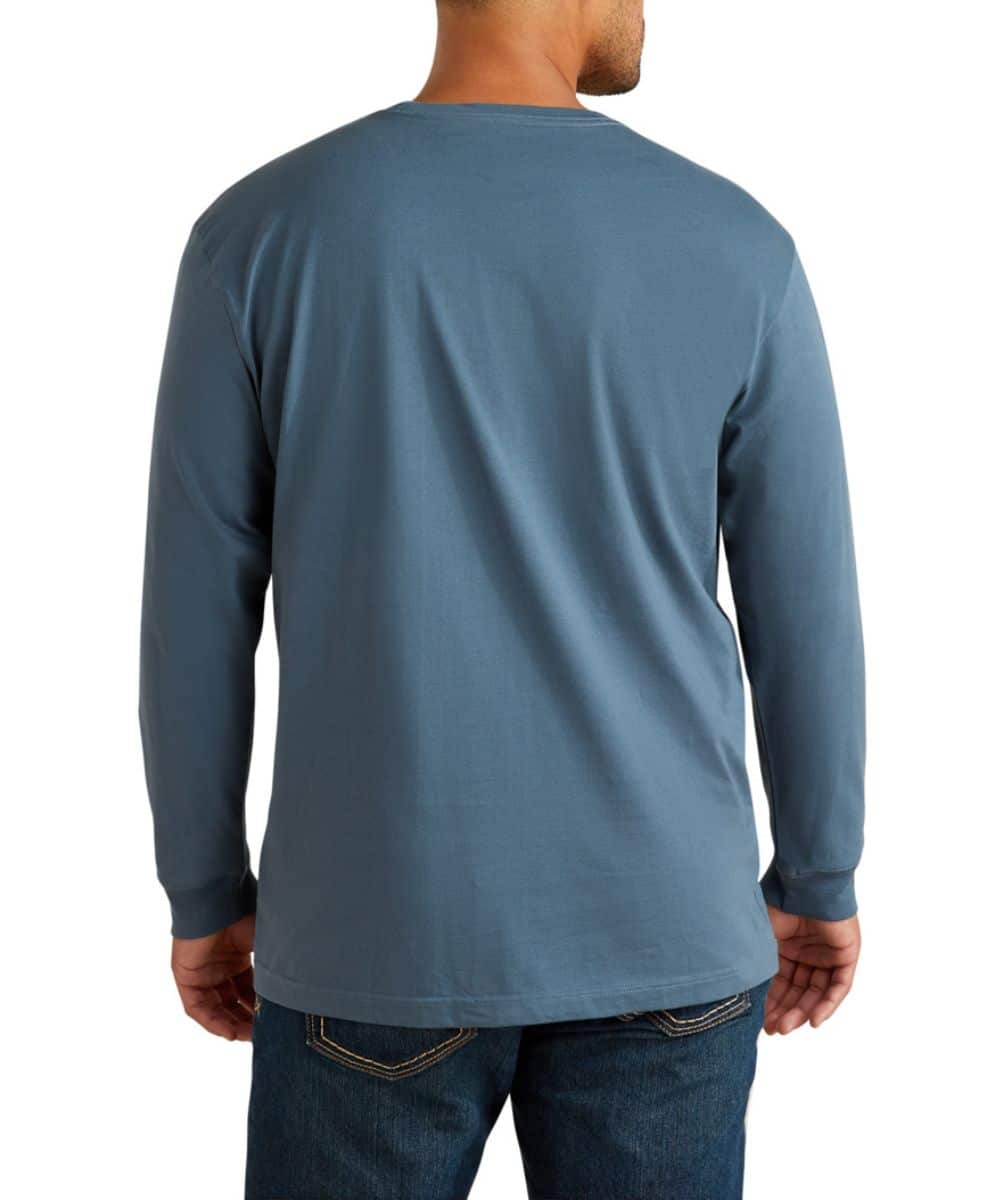 Ariat Men's Rebar Cotton Strong Logo Tee - Image 2