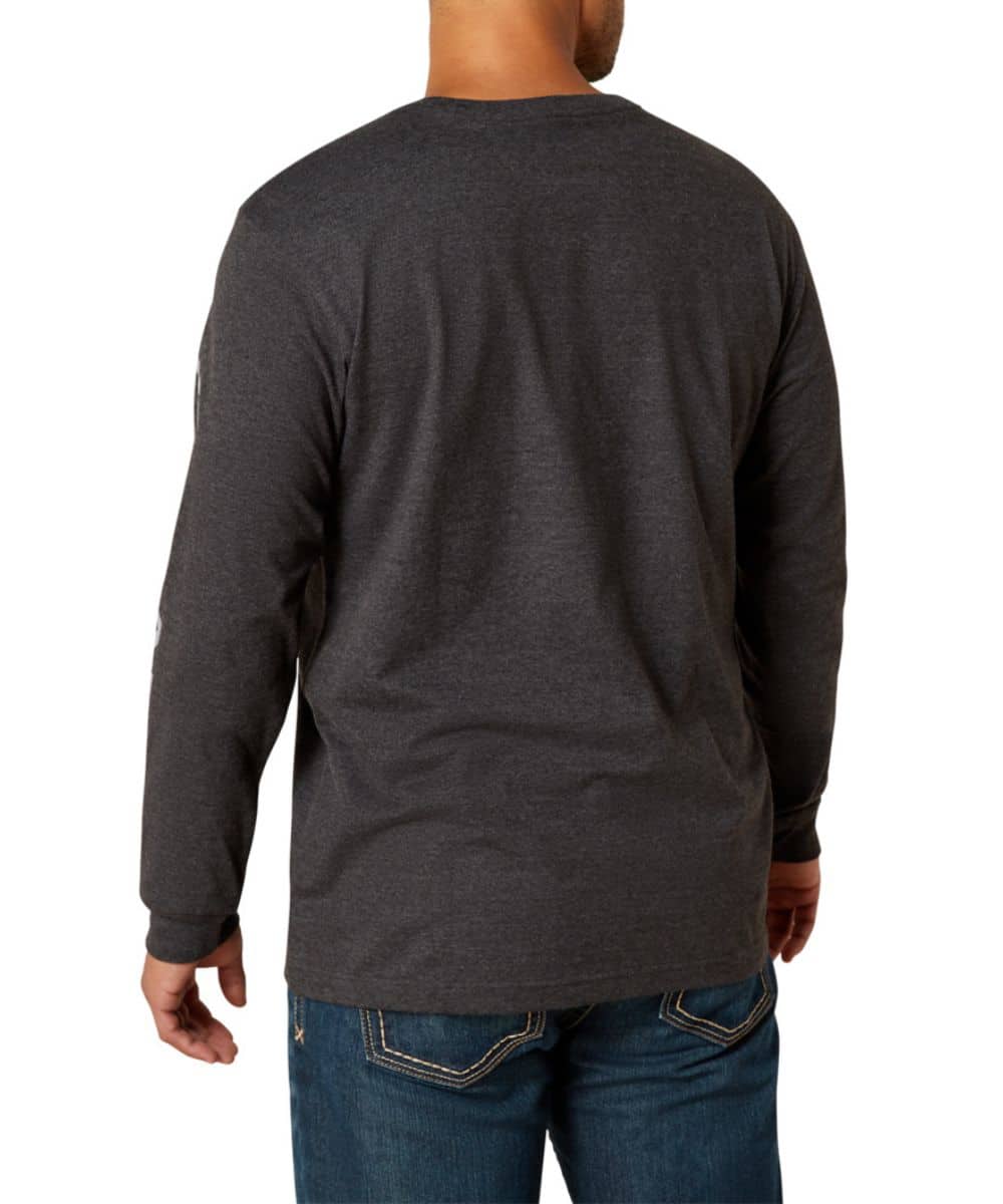 Ariat Men's Rebar Cotton Strong Logo Tee - Image 2