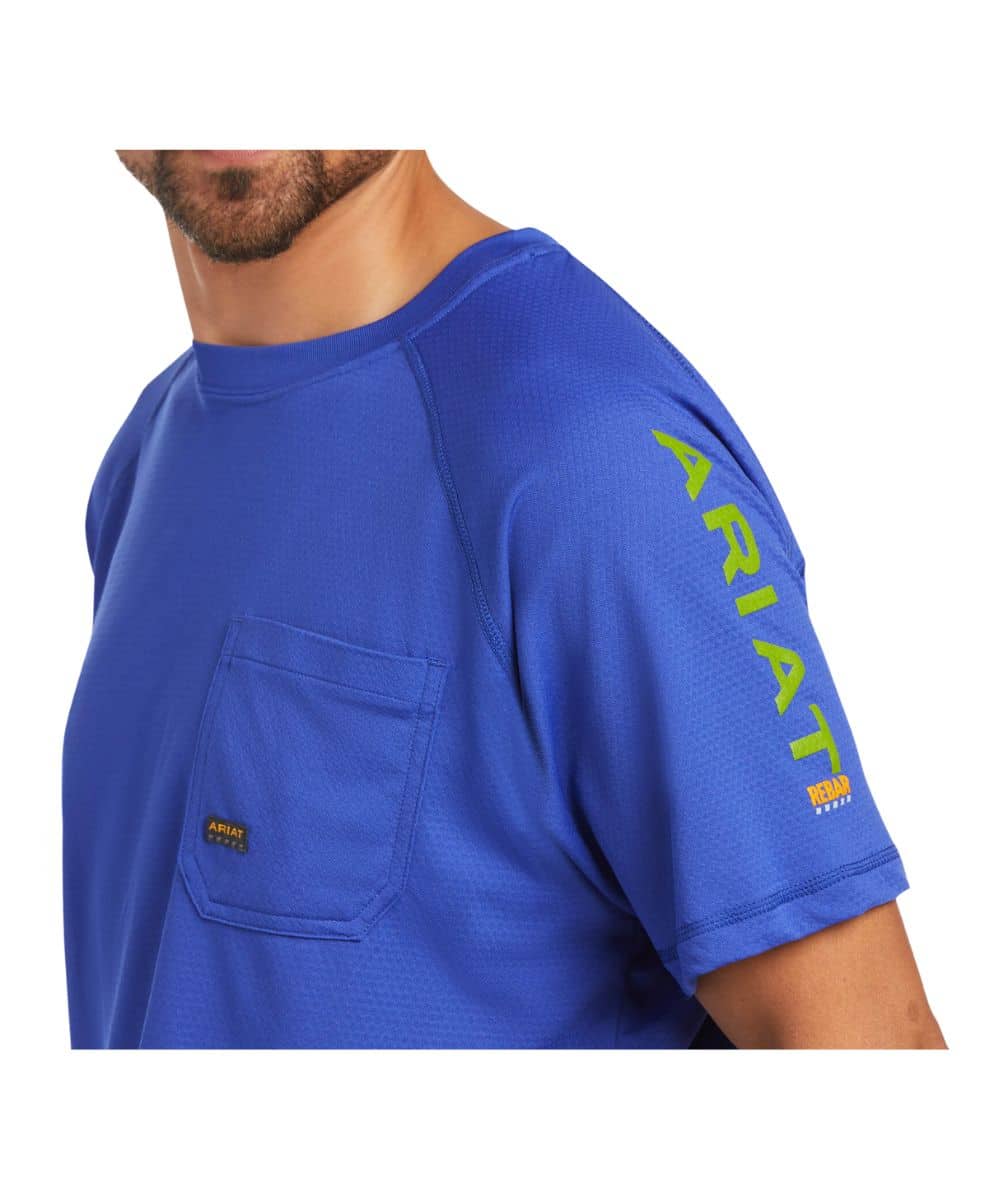 Ariat Men's Rebar Heat Fighter Tee - Image 3