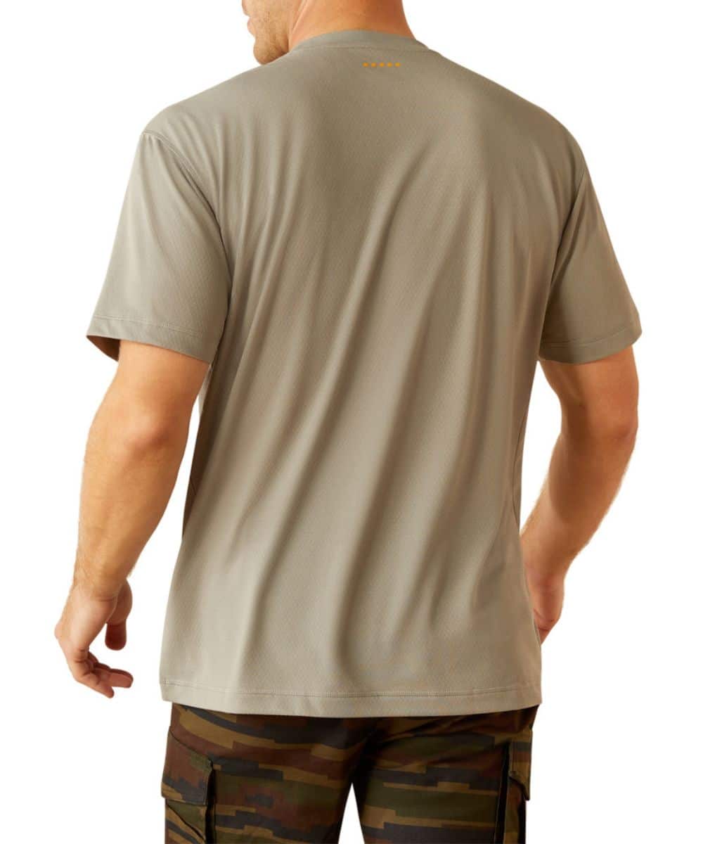 Ariat Men's Rebar Heat Fighter Work Tee - Image 2