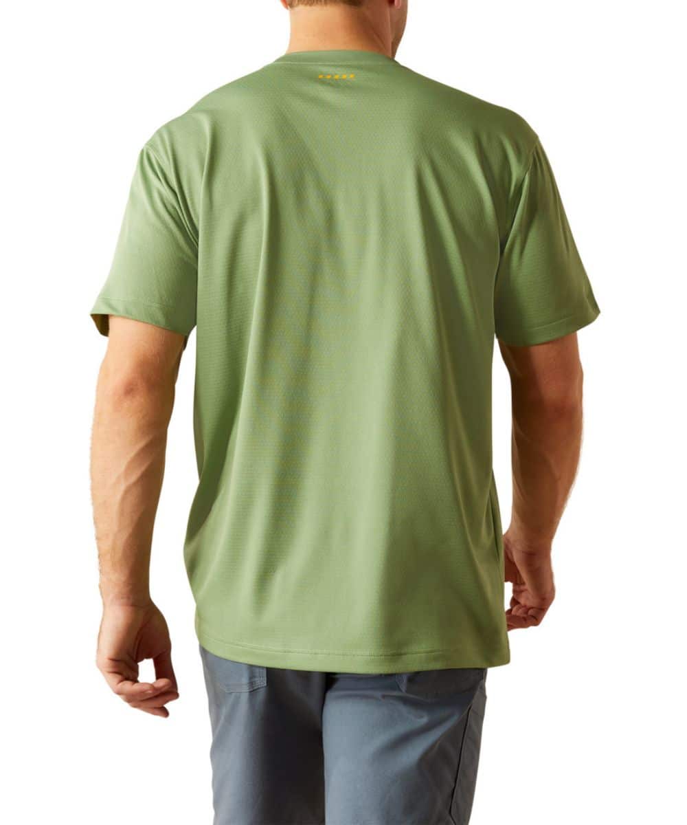 Ariat Men's Rebar Heat Fighter Work Tee - Image 2